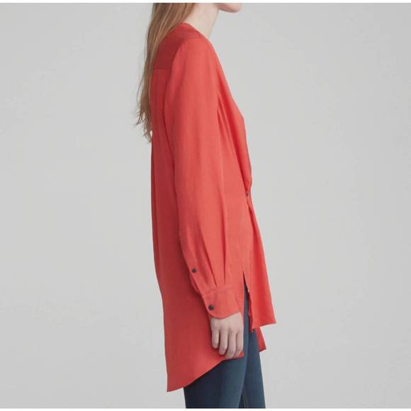 NEW RAG & BONE debbie top in red - Picture 2 of 3